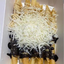 Banana Roll Tiramizu Mix Coklat Keju Susu