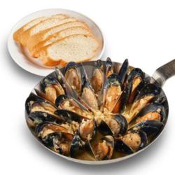 Mussels With Garlic Lemon Butter Sauce