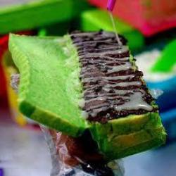 Roti Bakar Pandan Coklat