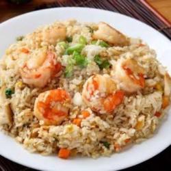 Hong Kong Style: Shrimp Fried Rice / Nasi Goreng Seafood