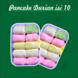 Pancake Durian Isi 10 (jumbo)