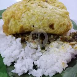 Nasi Bakar Telor   Es Teh