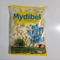 Kentang Mydibel Cringkle Cut 1 Kg