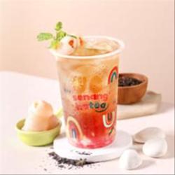 Lychee Tea With Real Fruit: Lychee