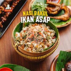 Nasi Bakul Ikan Asap