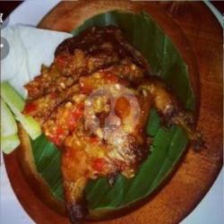 Puyuh Geprek   Lalapan   Sambel
