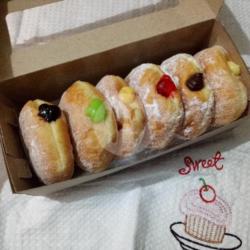 Donat Bomboloni Isi 6(tinggal 2 Box)