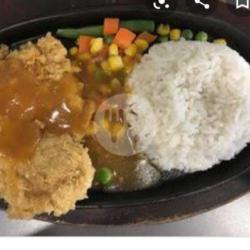 Nasi Chicken Steak