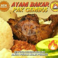 Paket Ayam Gepuk Bakar