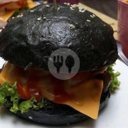 Burger Black Chiken