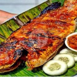 Nasi Ikan Krapu Bakar