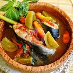 Patin Pindang Kuah Asam Pedas