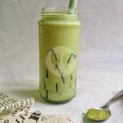 Jelly Greentea Drink