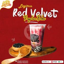 Red Velvet Reguler Boba (large)