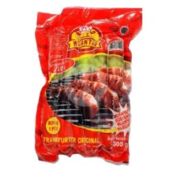 Muantap Sosis Sapi Bakar 500 Gr (11 Pc)