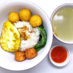 Nasi Anak Baso Goreng