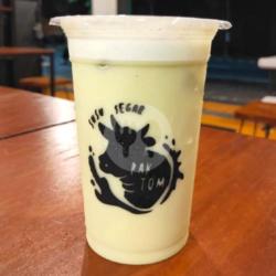 Susu Segar Greentea (panas)