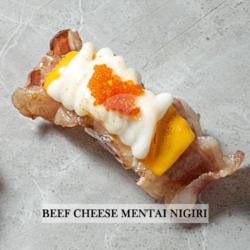 Beef Cheese Mentai Nigiri