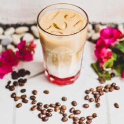 Iced Rose Coffee Latte