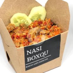 Nasi Boxqu Bakso Sapi Wagyu