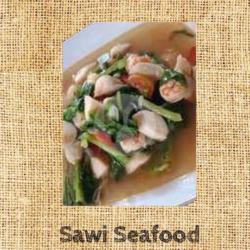 Cah Sawi Seafood ( Kecil )