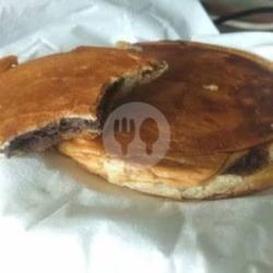 Roti Bakar Coklat Keju (bulat)