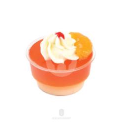 Pudding Orange Jelly Cup