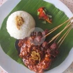 Sate Daging   Nasi