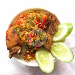 Nasi Ayam Sambal Bajak