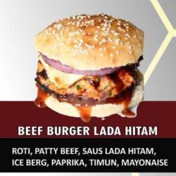 Beef Burger Lada Hitam