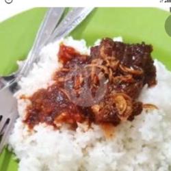 Nasi Putih   Iwak Haruan   Serondeng