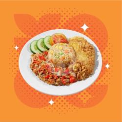 Nasi Goreng   Telur   Dada/paha Atas Geprek