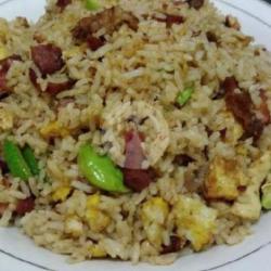 Nasi Goreng Ikan Cakalang Asap Pete