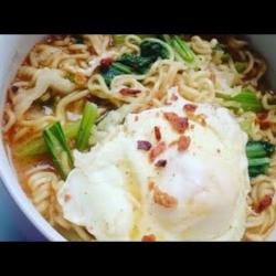 Mie Rebus Ayam Telor