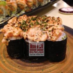 Salmon Mentai Canape Roll