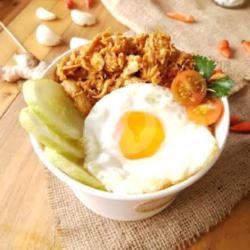 Ricebowl Oseng Mercon Ayam Suwir