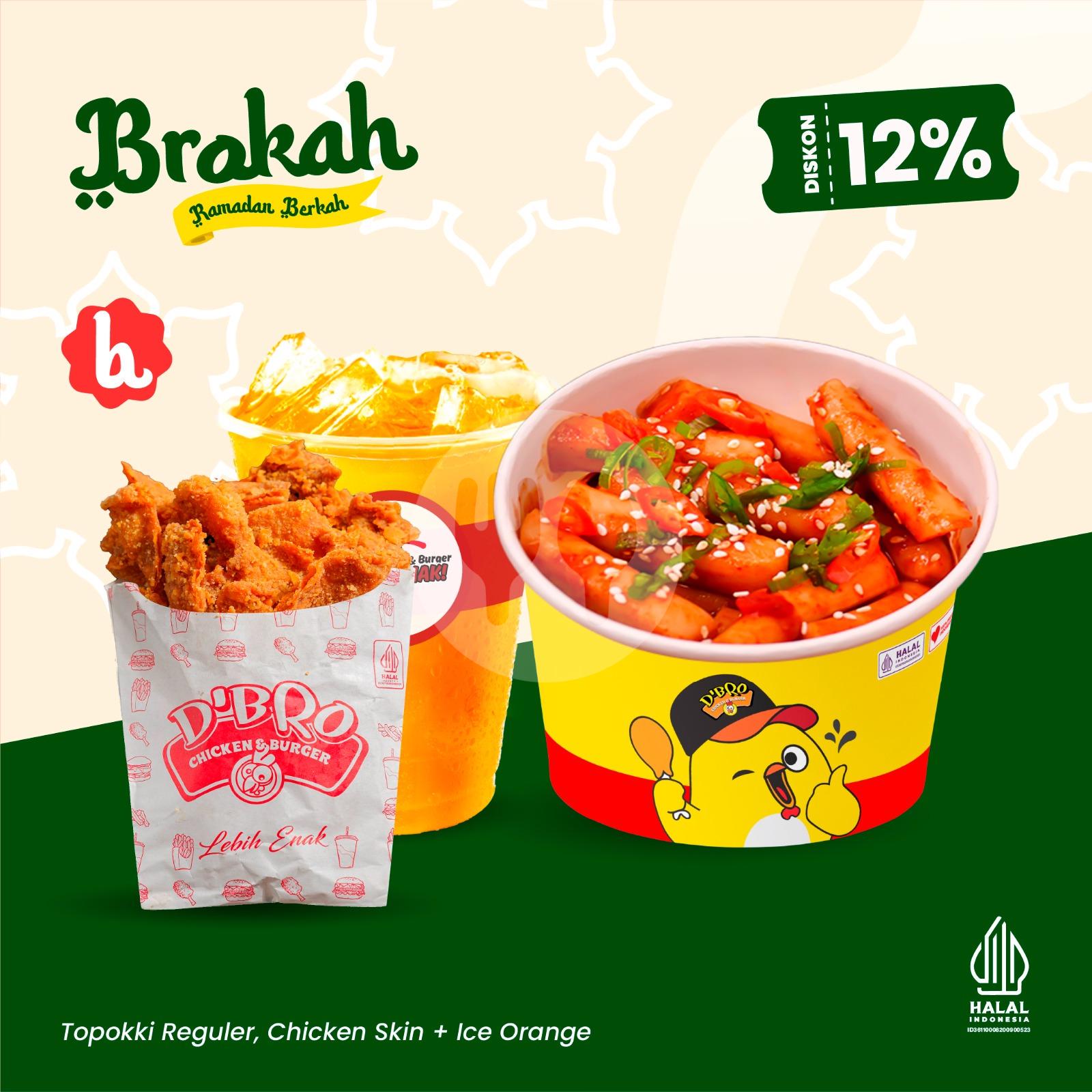 DBRO Chicken & Burger, Cagar Alam - GoFood