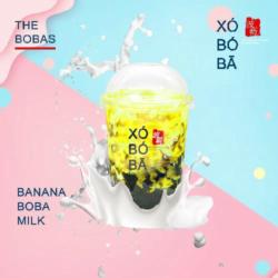 Banana Boba Milk (regular)