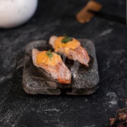 Salmon Belly Mentai Nigiri