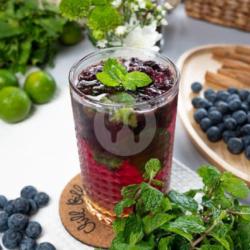 Blueberry Mint Soda