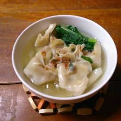 Sup Wonton Ayam 4 Pcs