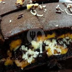 Brownis Keju Pisang Coklat