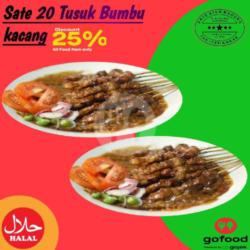 Sate Ayam 50 Tusuk B Kacang