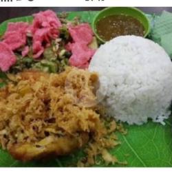 Nasi Gado Ayam Penyet