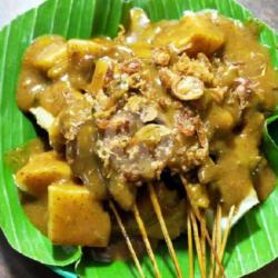 Sate Padang.10tusuk Tupat Bumbu Bawang