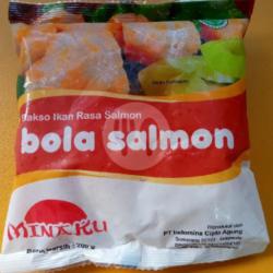 Minaku Bola Ikan Salmon 200gr