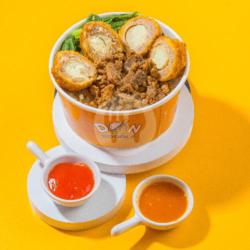 Nasi Ayam Egg-bomb