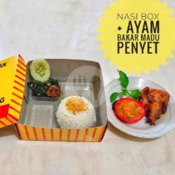 Nasi Bok  Ayam Bakar Penyet Madu