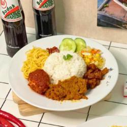 Nasi Rendang Vegetarian