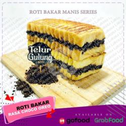 Roti Bakar Peanut Oreo